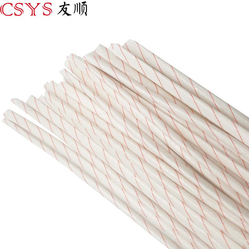 黄腊管4M20A级-4mm0条包A级黄腊管套M管玻璃管纤维耐高温保护套/