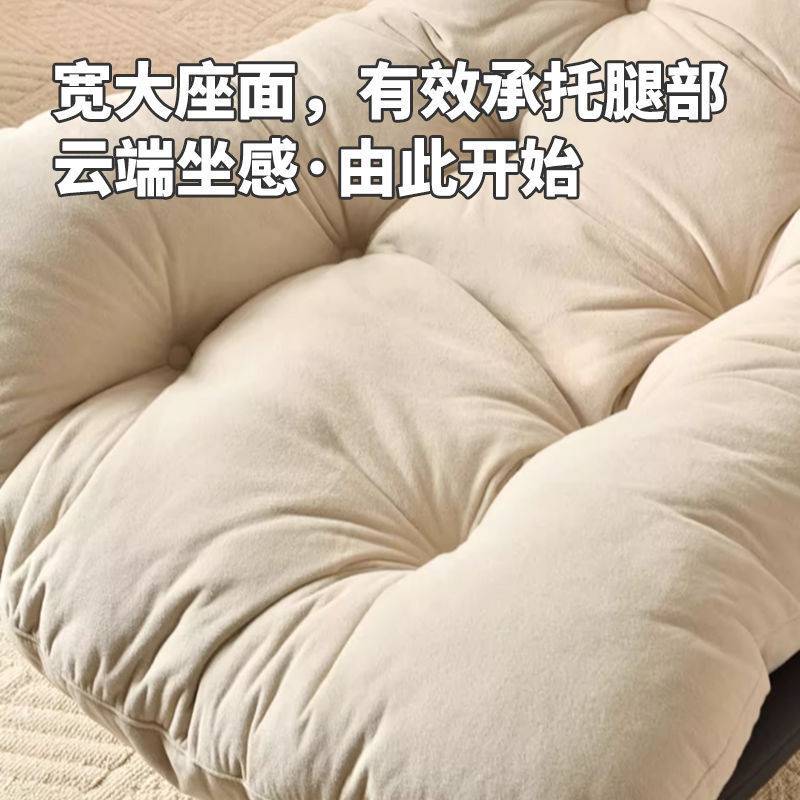 单人蛋壳沙发椅沙发轻奢旋转摇椅客厅休闲椅阳台休闲懒人躺椅转椅