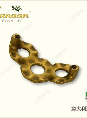 Canan迦南原装大利进口欧抽式古a典屉柜门50897.B/拉手50897意型