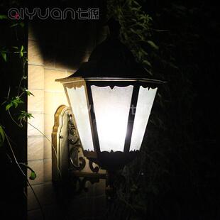 欧庭式LE大D防水户外壁灯台院灯阳台69露灯别墅大门壁灯铝材特号