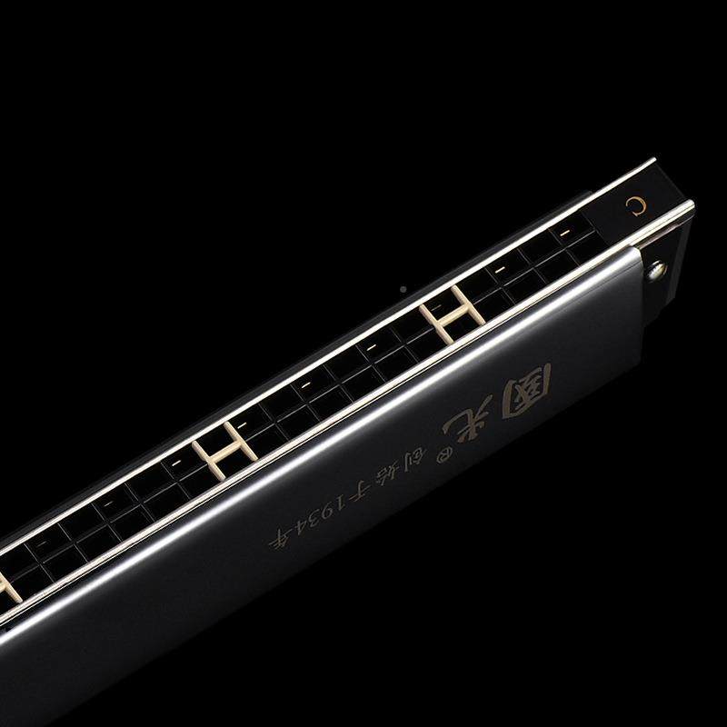 FBF上海琴28演孔宽音域复音c调口重音成人档专业奏高初学者口琴