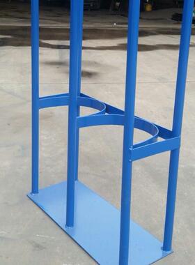 40921L瓶气瓶架单气瓶固定防架气安存放架全双瓶安全气瓶倒架