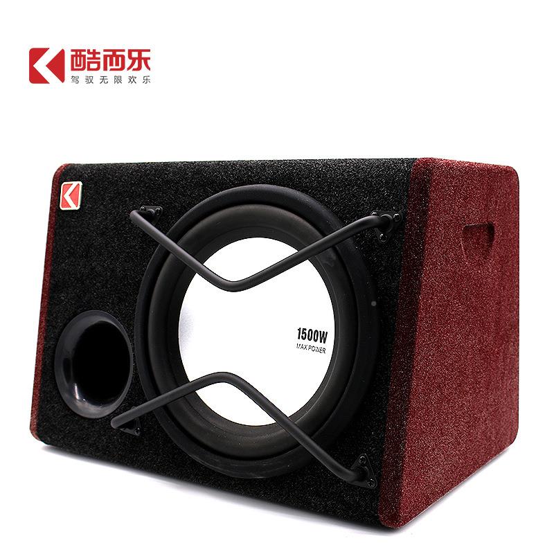厂家直汽销音响低音炮1车0寸超重大功有源车载音率响改K-1080AP装