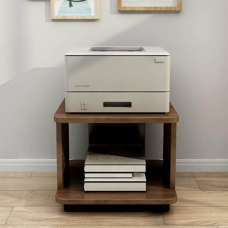 约架办公室打印机置物架简落地子移动桌下复印机传真机支放架9751