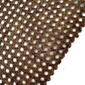 印尼天然藤编咖色坑眼内饰CPS装 屏风饰家具桌笪椅柜门六角眼片笪