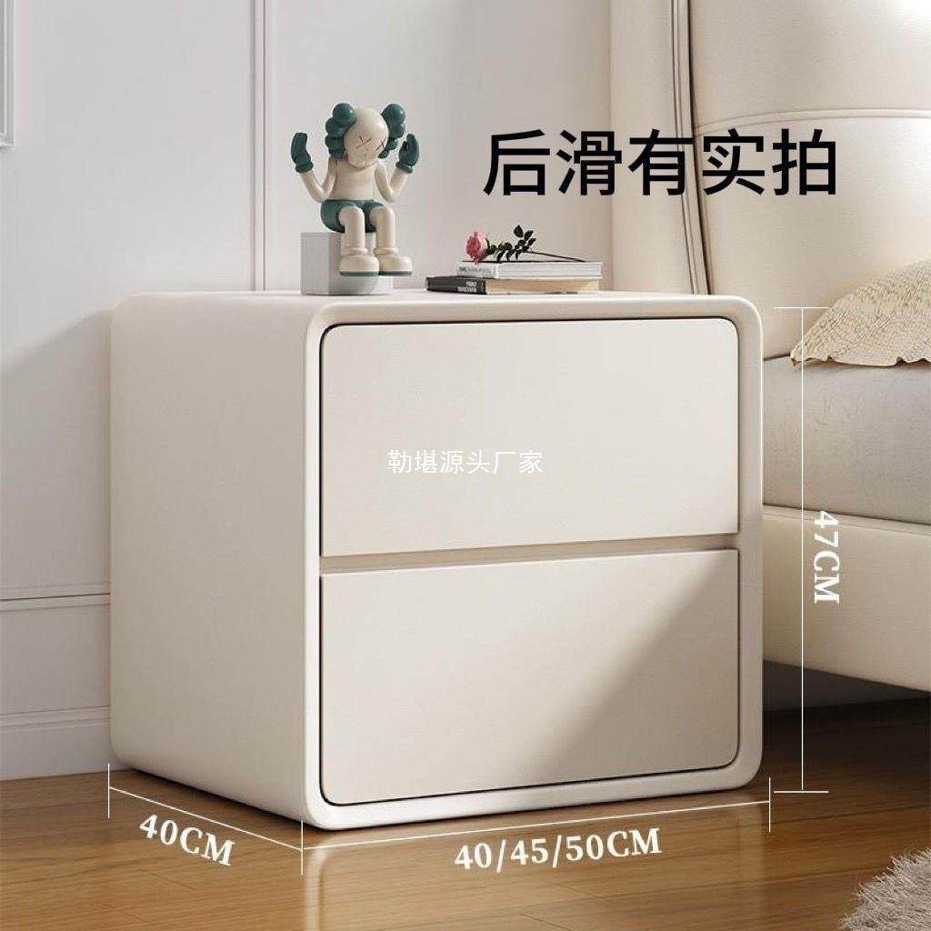 实木奶油床头柜型纳床边床边小柜奢现代轻家用卧室山屿潮68简收约,玩具/童车/益智/积木/模型,其它,淘宝优惠券,粉丝福利购,淘宝优惠卷