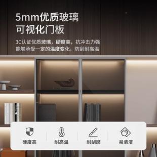 办柜公室文件柜木质约档案柜老板书背景收KRK资料柜简纳储物柜