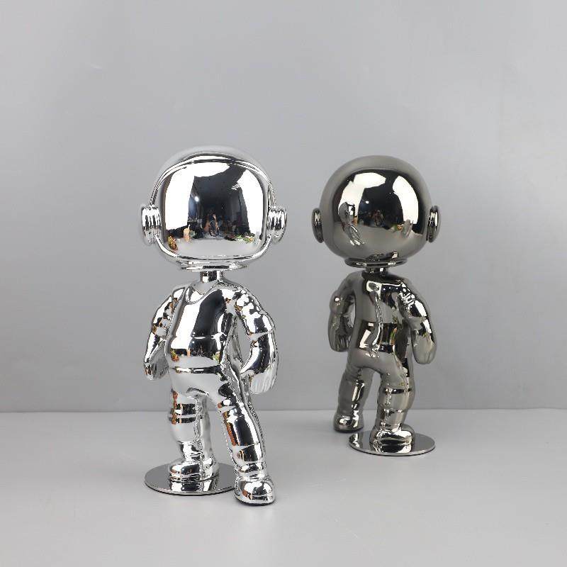 欧奢电镀轻镜面太空人物雕塑摆玄关酒式1191店件电视柜样板房家居,家居饰品,装饰摆件,淘宝优惠券,粉丝福利购,淘宝优惠卷