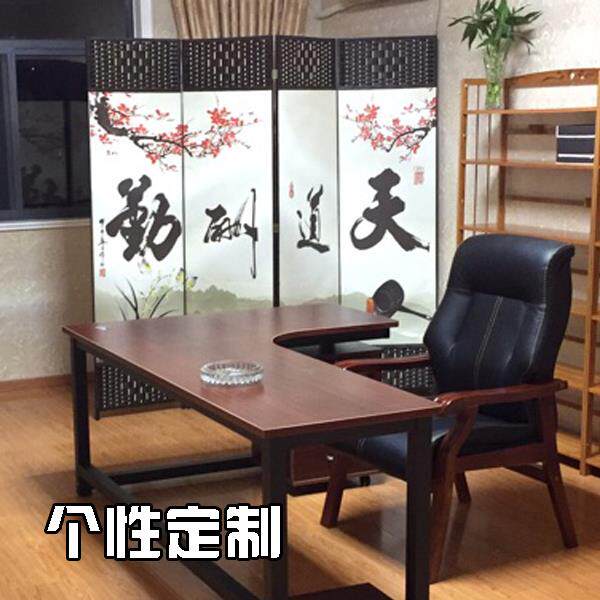 风折屏遮挡简约现代折帘叠屏移动艺玄关布中式风挡平06562风办公