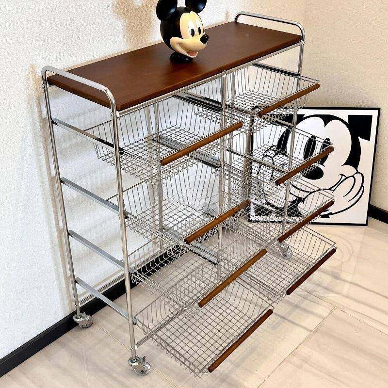 中推车置物架ziYJhYtM可移动多功古能整理筐榉木家用落多层小收纳,收纳整理,书桌收纳置物架,淘宝优惠券,粉丝福利购,淘宝优惠卷