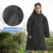 青年儿暖大童款 户UWU外换衣 防水保少防风衣秋冬款 均码 开襟拉链款