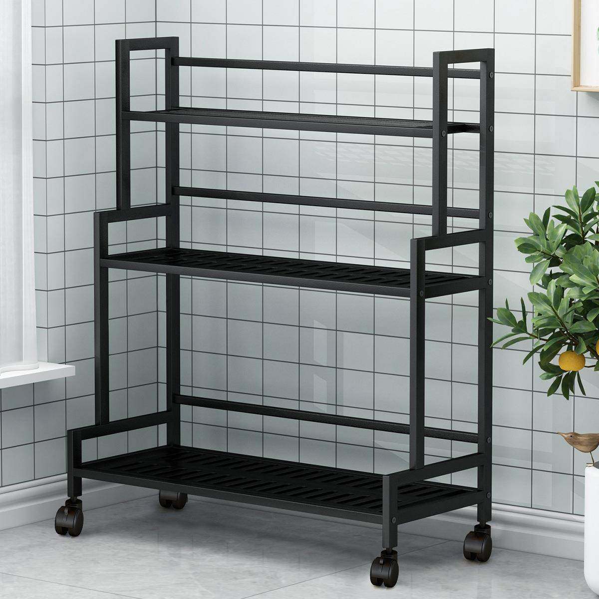 尔盆诺萝花架子阳台多肉绿花架铁艺置索物架室内外多层阶梯（新）