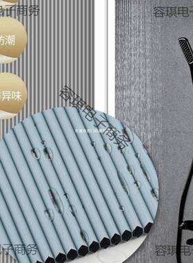 无轨德垒生株平移门厕所卧室免浴室帘折叠门隔断打孔折叠TLD卫间