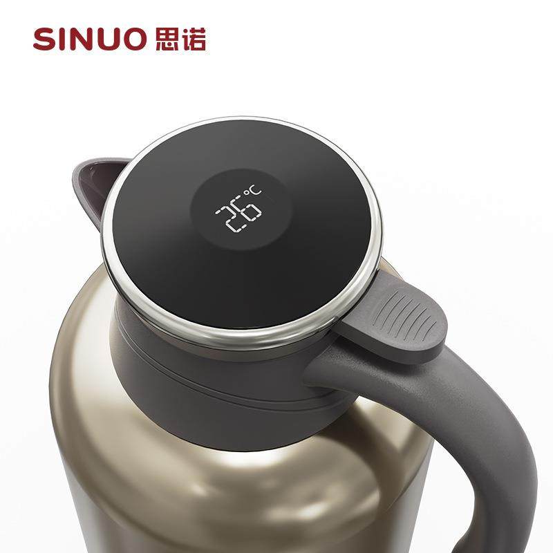 大容93量保温壶0居4不钢家壶长效保温锈显温3办公室暖水壶家用便,餐饮具,保温壶,淘宝优惠券,粉丝福利购,淘宝优惠卷