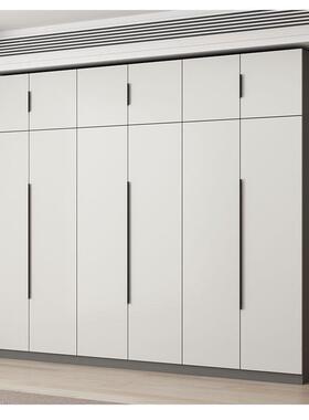 实木衣柜家用衣卧简室出租房用约现简WMS代对开门橱儿童易小户型