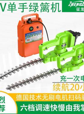 调德国21伏24伏修剪绿篱机枝动电锂电六档速专业园EAJ林绿化苗圃