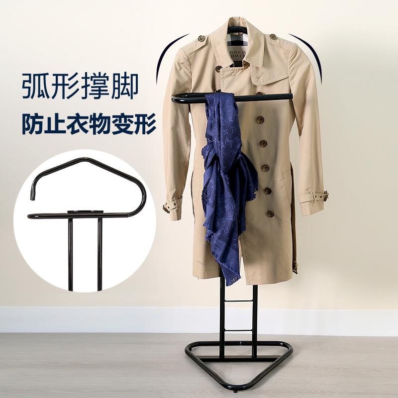 A6T衣帽架落地挂衣创架子家用时尚铁艺纳收衣服架简易卧J008室意