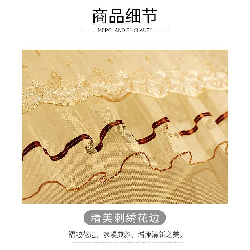 儿.童床防摔蚊帐三式开门拉链1.5m床蒙古包1.QME8m家用12米坐床纹