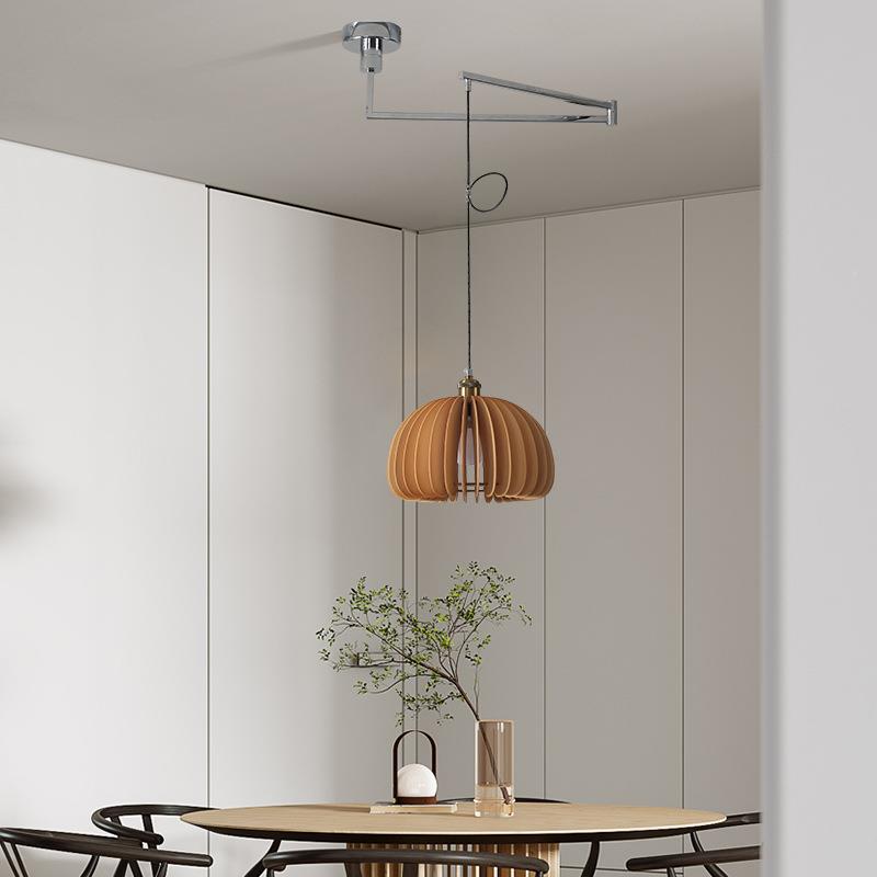 现代创位意奢轻吧南瓜543餐厅吊灯民宿书房台可摇臂伸缩移床头卧