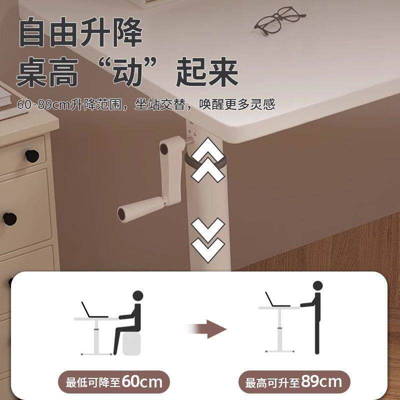 可升降儿童习桌简易套ULY书桌小学生课椅装学家用桌子写作桌业写