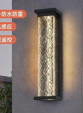 阳能壁灯庭院灯室口外水家用太户防外大门XJV柱子外墙灯花园别墅