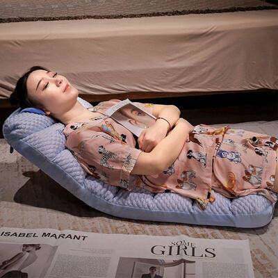 懒人折护叠000222坐看垫地上书蒲团榻榻米靠背宿舍腰发飘窗小沙凉