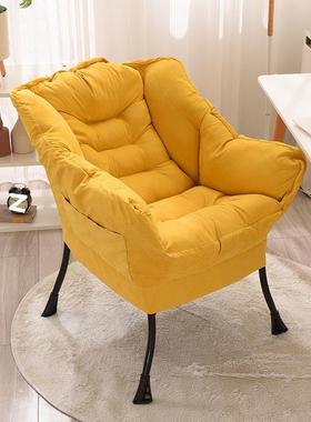 懒人RHP发单人椅子大宿舍电椅舒适阳脑小沙发软卧室靠背躺沙台椅