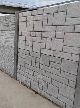 装式水泥围墙墙砖料模具养殖场新型组合式外塑墙围立JOJ挡配柱模