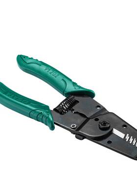 世达91202 剥线钳精密带刃口电子剥皮钳电线剥线器剪剥压线钳