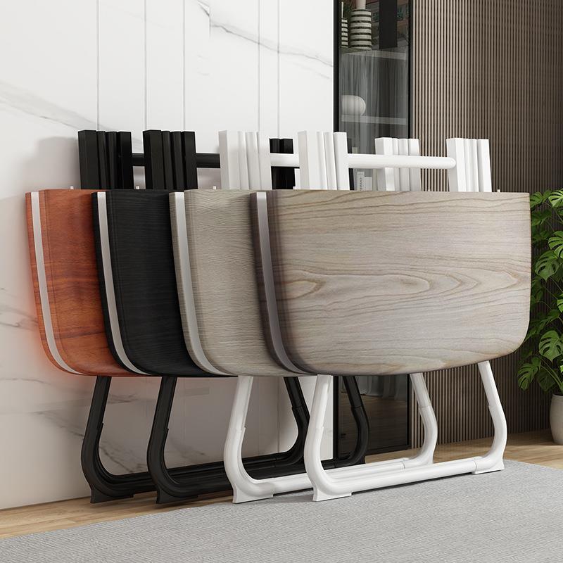 无可折叠桌餐桌家用吃饭桌省空间折叠简易小方手桌提桌便携桌椅雯