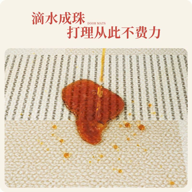 简约大气家用门垫耐脏吸尘脚踏入户门可裁剪脚垫玄关地垫客厅垫子
