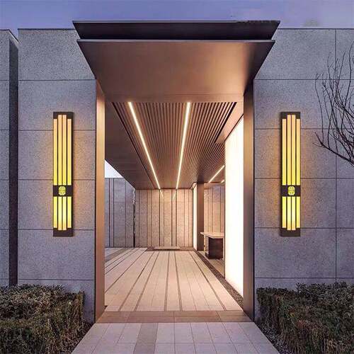 式户外B1176-B仿云店石灯花园壁别墅小区楼盘防水室外中式简约中