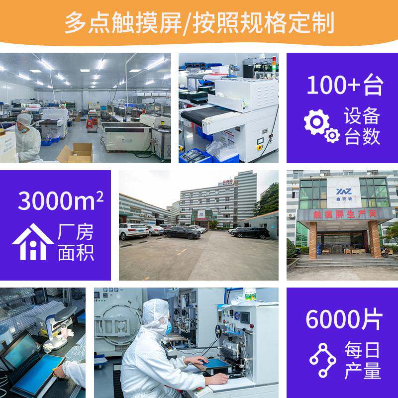 19寸多点触摸屏电容触摸屏办公会议智能屏幕高清工控屏触摸显示屏