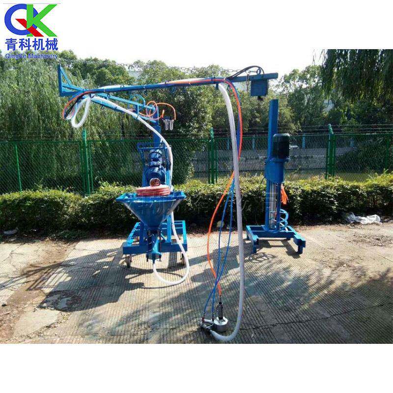 业GRC乳砂浆喷涂机 建工筑工程水泥喷浆机 河堤护栏漆喷涂机胶X11