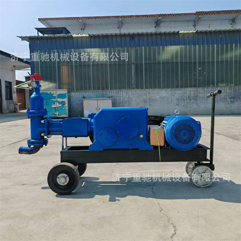单缸砂浆注浆机活塞式水泥砂浆注浆机注浆设备隧道桥梁高压注浆机