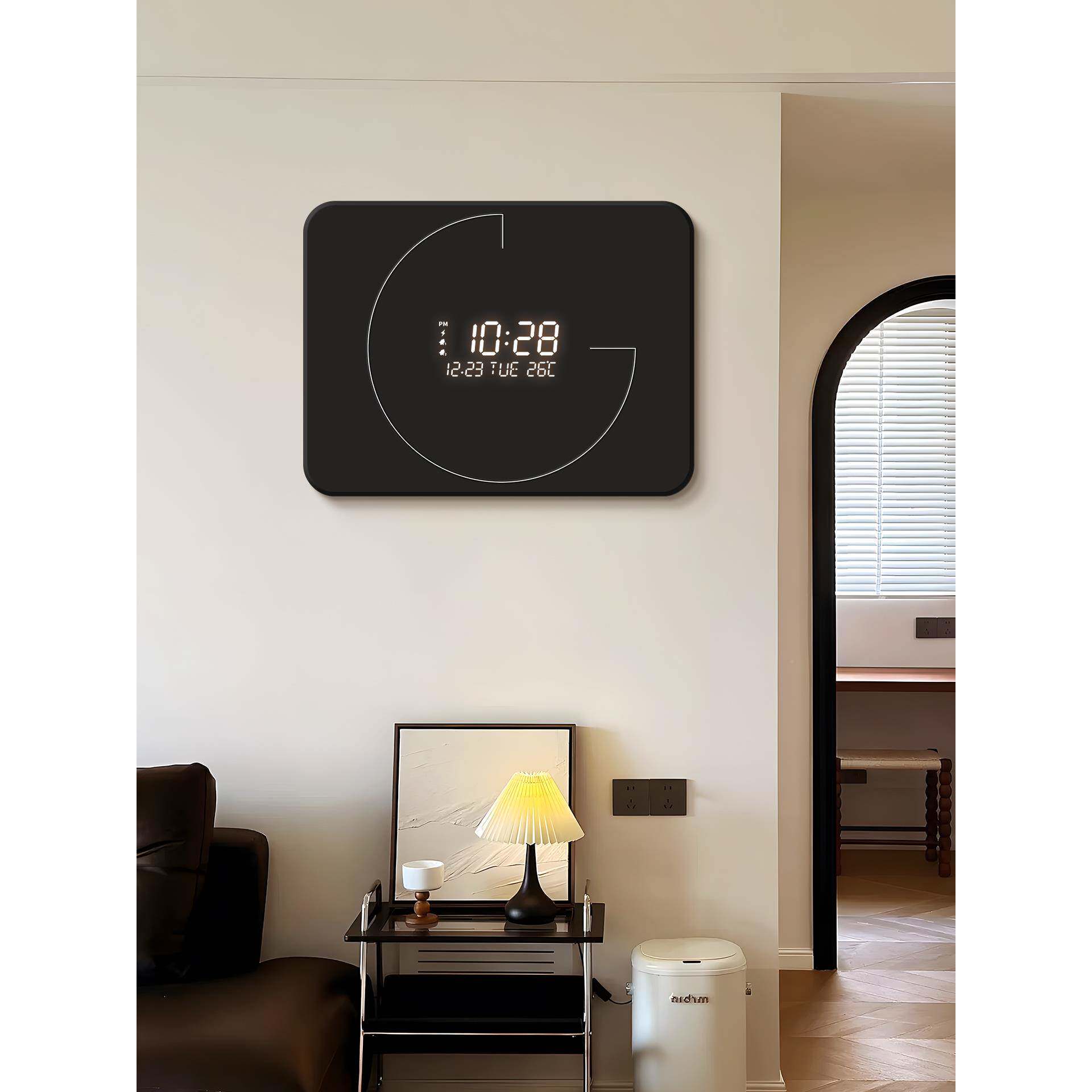 ?原木风表箱装饰画简大气多配电箱遮挡盖电板约媒Fh(x}#g$体弱电