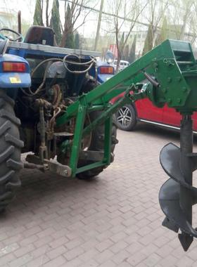 农用拖拉机带挖退坑机植树造林路绿化耕公林挖穴坑GQX挖洞还机刨