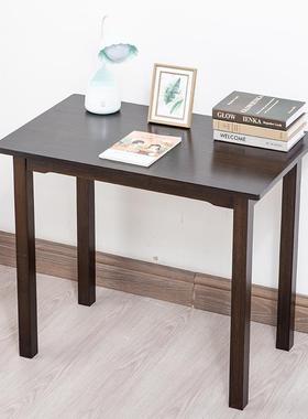 zsm-8988脑简约书桌家用电桌台式实木写字学桌楠竹胡桃长桌方习形