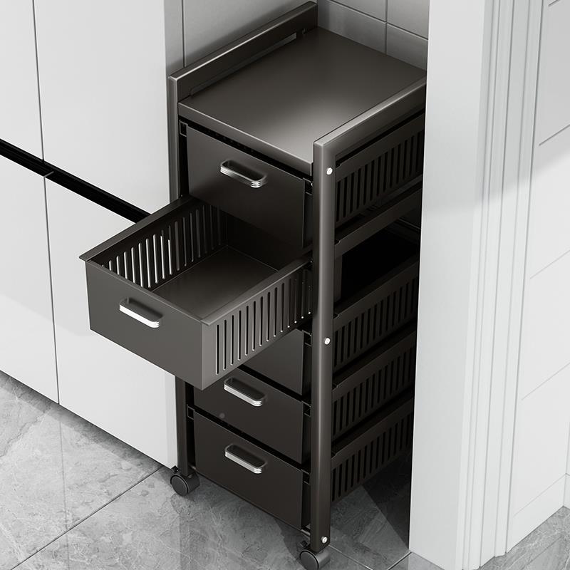 厨房果蔬置物架多功能移动纳蔬储菜收可QDO架多层抽屉式落地家用