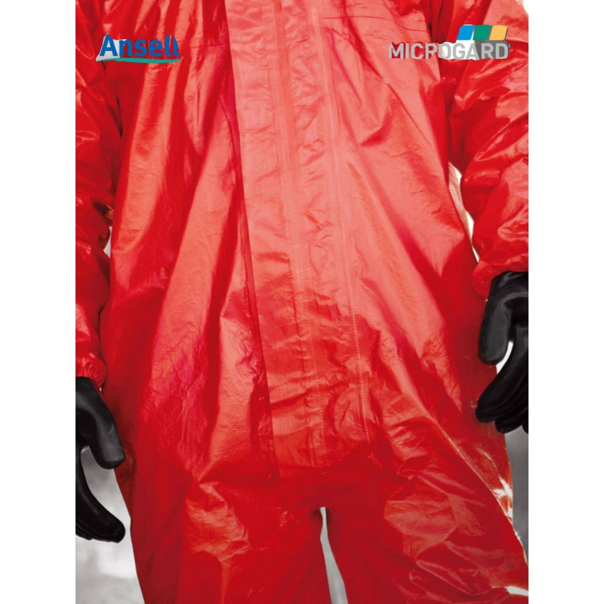 微防护CFR厂化学阻燃防护服工RVR连体防化服带帽佳防酸碱水防火隔