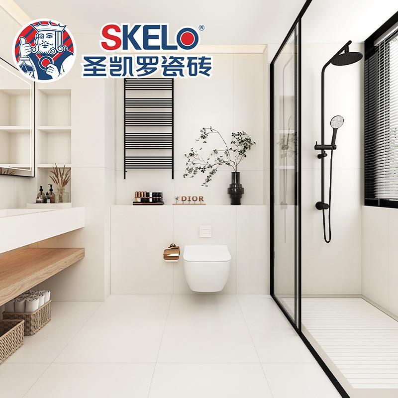 5度柔光超8白岩板80x00CS126Y00厨0房卫5生间阳台墙砖地板砖