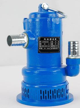 风涡轮0潜水泵QW2-60W风动煤矿用气动水泵 动涡轮式风动LAX抽水Y