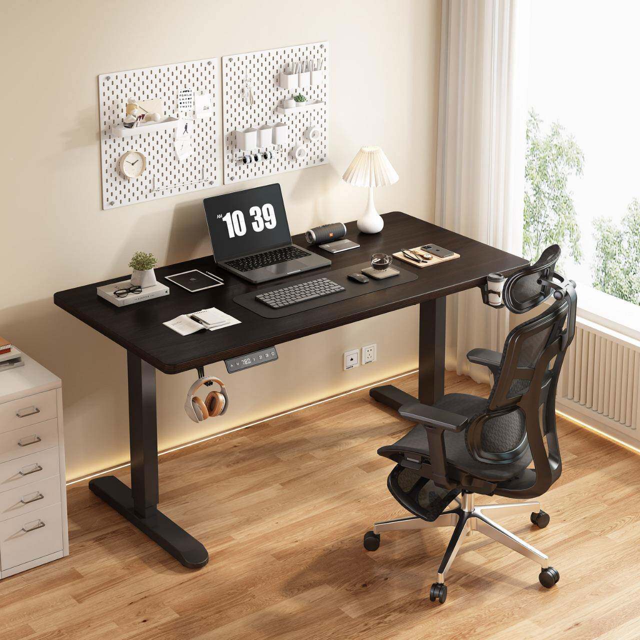 电动升电脑降桌台式家能用书写桌626桌办公桌升降支架配件智升降