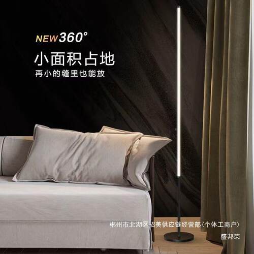 厂直销ld落地灯极简现代327家家立用客厅e氛围灯卧室式床头墙角线
