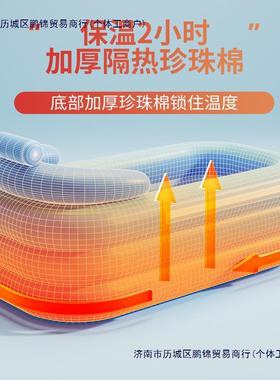 泡澡桶大人家用可折叠宝充气浴儿ly101253童保温沐缸浴桶宝洗澡桶