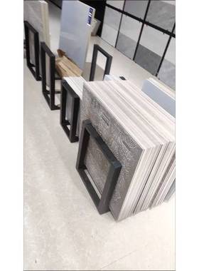 整理新款瓷砖瓷片收纳展示架U型立式300600大理石样品8001200展架