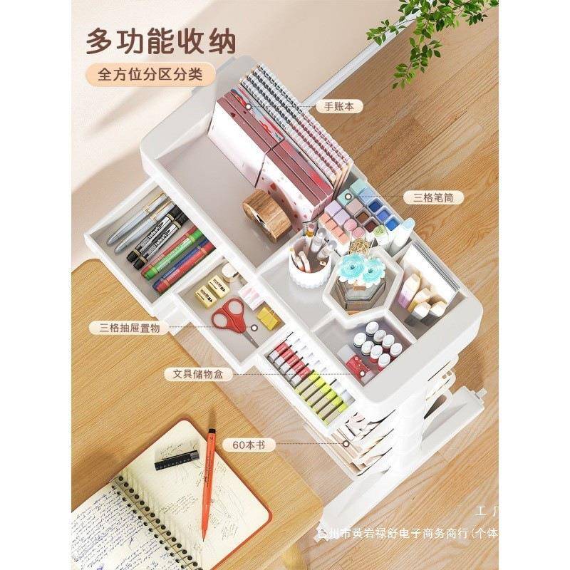 落47书架置物架地家用简易书绘本架移动儿童书桌旁F87889T5小s柜