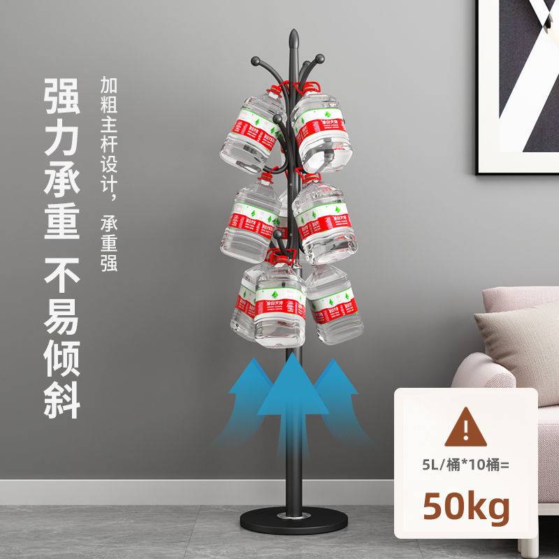 欧式轻奢衣帽架大理石落地挂衣架卧室衣架客厅铁艺简易立式挂包架
