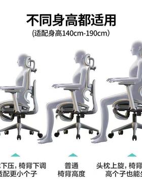 kKa【送入户】办公货舒适久坐会议室椅午休躺TLQ椅椅家用靠背椅子