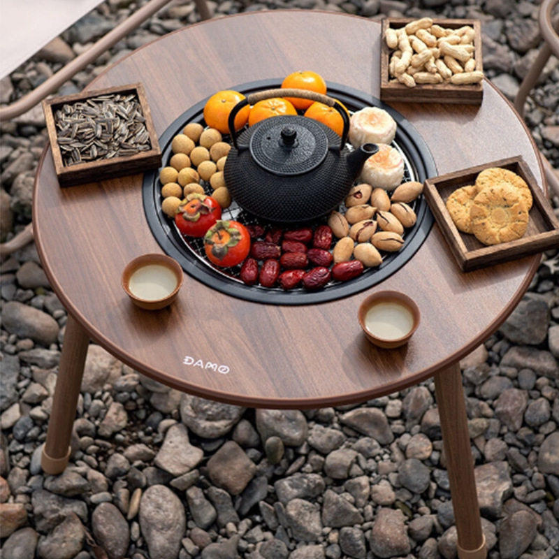 大迈围炉煮茶烧烤炉DM-9008 琥珀松林围炉煮茶简易烧烤炉量大从优